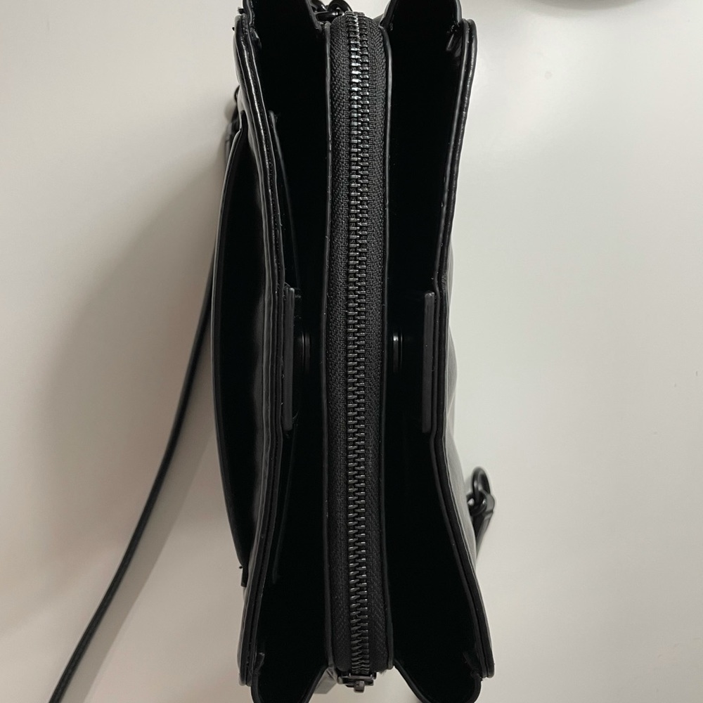 NWOT Calvin Klein black leather purse - Picture 4 of 5